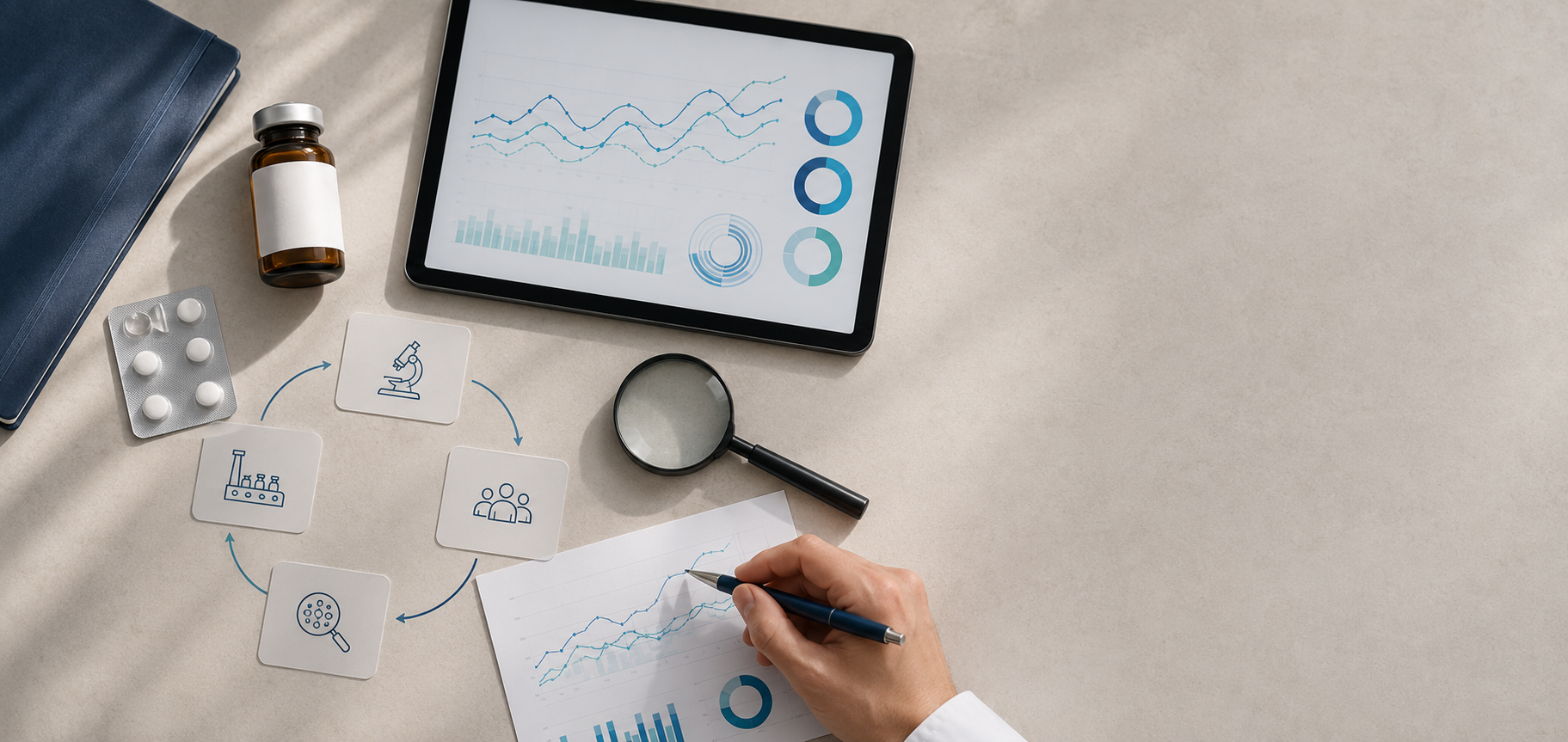 Pharmacovigilance throughout the medicinal product life cycle